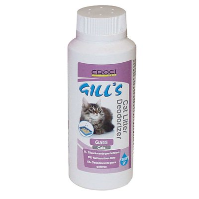 Пісок-дезодорант Гілс Croci Gill's нейтралізатор неприємних запахів котячого туалету, 300 гр (C3052965) 6057 фото