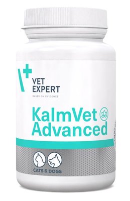 КалмВет Адвансед VetExpert KalmVet Advanced для зниження стресу і занепокоєння у собак і котів, 60 капсул 7120 фото