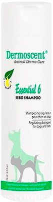 Шампунь Dermoscent Essential 6 Sebo Shampoo для контролю стану шкіри котів і собак у разі себореї, 200 мл 7124 фото