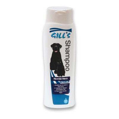 Шампунь Croci Gill's для чорної шерсті собак і котів, універсальний, стимулюючий забарвлення, 200 мл (C3052988) 5976 фото