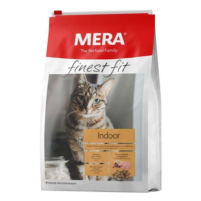 Мера Mera Finest Fit Adult Indoor Cat сухий корм із птахом та ягодами для котів, що живуть у приміщенні, 1,5 кг (033784 - 3728) 6440 фото