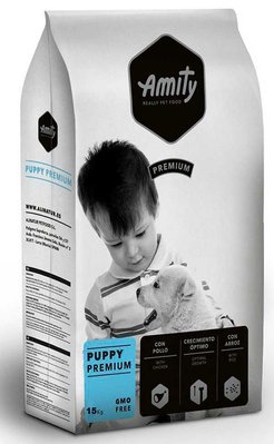 Аміті Amity Puppy Premium повнораціонний сухий корм для цуценят усіх порід до 12 місяців, 15 кг (518 PUP 15 KG) 6353 фото