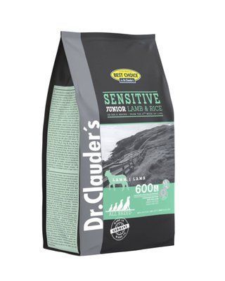 Dr.Clauder's Sensitive Junior Lamb & Rice сухий корм для цуценят всіх порід із чутливим травленням, 4 кг 11572 фото