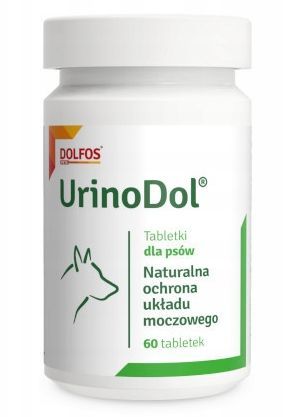 Урінодол UrinoDol Dolfos для відновлення функцій сечової системи у собак, 60 таблеток 2726 фото