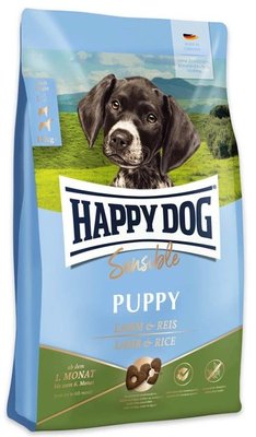 Happy Dog Sensible Puppy Lamb & Rice сухой корм с ягненком и рисом для щенков от 1 до 6 месяцев, 18 кг (61008) 6867 фото