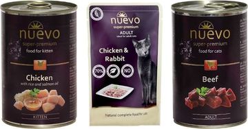 Нуево Nuevo консервированный корм для кошек