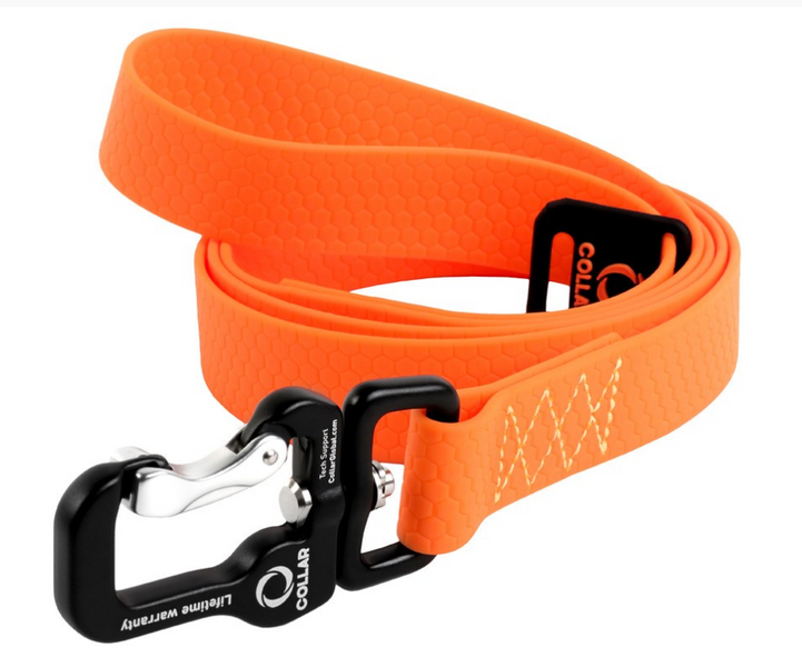 Поводок Эволютор Collar Evolutor для собак разных пород и размеров, цвет оранжевый, длина 120 см 5273 фото