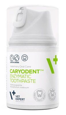 КериоДент VetExpert Caryodent Enzymatic Toothpaste энзимная зубная паста для кошек и собак, 50 мл 11530 фото