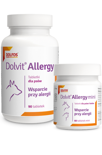 Долвит Аллержи мини Долфос Dolvit Allergy mini Dolfos противоаллергическая, противовоспалительная добавка для собак при аллергиях различного 5067 фото