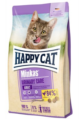 Happy Cat Adult Minkas Urinary Care сухой корм для здоровья мочевыводящих путей взрослых кошек, 1,5 кг (70376) 6922 фото