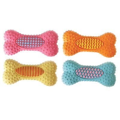Игрушка для собак TETRAPET Toys Fun, латексная косточка, 13 см 487,17 фото