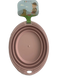 Georplast Squeeze Oval Small складна силіконова овальна миска для дрібних собак, 0,5 л, 19*14,5*5,5 см, колір в асортименті (10083) 6614 фото 2