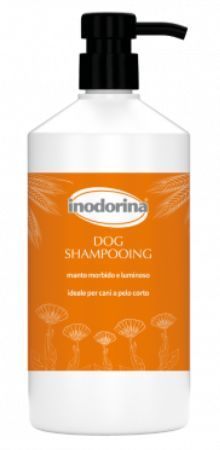 Шампунь Inodorina Dog Shampooing Pelo Corto с календулой и ростками пшеницы для короткошерстных собак, 1 л (2400030010) 5687 фото