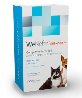 ВиНефро WeNefro&reg; ADVANCED Oral Suspension Wepharm нефропротектор для поддержки функции почек при ХПН у кошек и собак, 30 мл 15514 фото