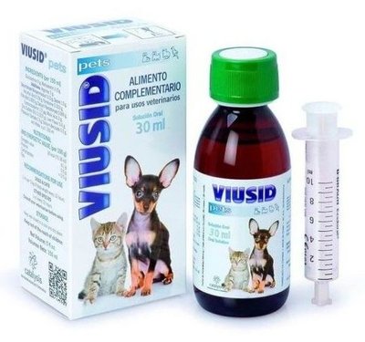 Виусид Catalysis Viusid витаминный сироп для поддержки иммунитета и функции печени у собак и кошек, 30 мл (2306202319) 6618 фото
