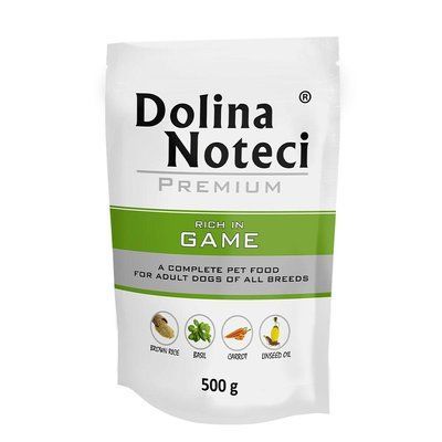 Пауч Dolina Noteci Premium для собак з дичиною, 500 гр DN 500 (271) фото