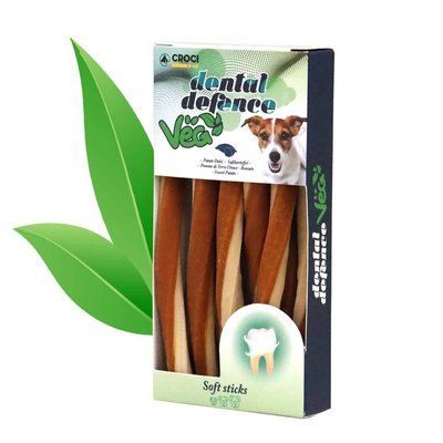 Лакомство Croci Stick Dental Defense Veg кручёные стики со сладким картофелем для зубов и дёсен собак, 100 гр (C1030221) 8153 фото