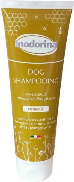 Шампунь Inodorina Dog Shampooing Cuccioli с медом, ромашкой и глицерином для щенков, 250 мл 5689 фото