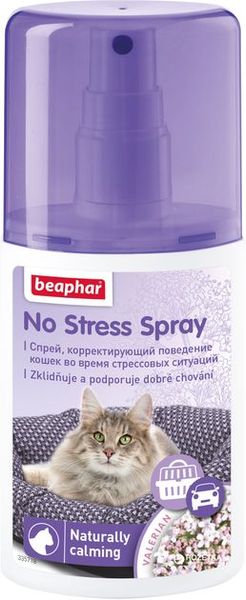 Спрей Beaphar No Stress Home Spray Cat для снятия стресса и коррекции поведения у кошек, 125 мл (13227) 7411 фото