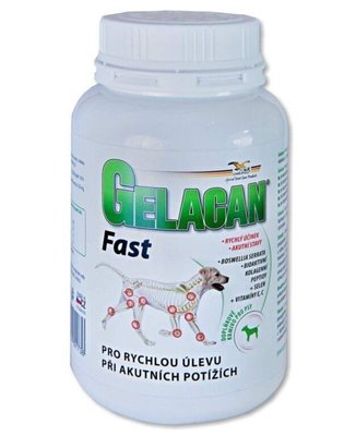 Гелакан Фаст Orling Gelacan Fast вітамінна добавка для опорно-рухового апарату собак, 150 гр (1013150) 1545 фото