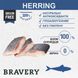 Бравері Bravery Herring Adult Cat сухий корм з оселедцем для дорослих котів усіх порід, 2 кг (0678) 6516 фото 2