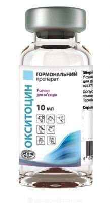 Окситоцин 10 ед., инъекционный гормональный препарат при маточных кровотечениях, гипотонии, атонии матки, 10 мл 4742 фото