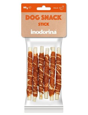 Inodorina Dog Snack Stick Pollo курячі палички - ласощі для великих собак, 80 гр (5200240007) 5740 фото
