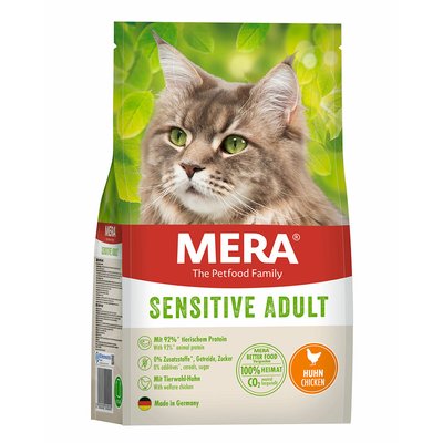 Мера Mera Cats Sensitive Adult Adult Chicken Huhn сухий корм для котів із чутливим травленням, 10 кг (038645) 6467 фото