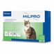 Мілпро Virbac Milpro таблетки від глистів для кішок вагою понад 2 кг, 4 пігулки 4139 фото 1