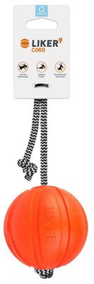 Лайкер Корд Collar Liker Cord м'яч-іграшка на кордовому шнурку для собак діаметр м'яча 9 см, довжина шнура 30 см 5229 фото