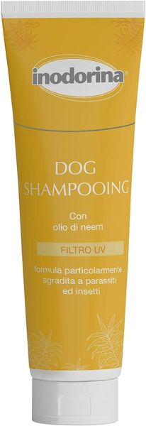 Шампунь Inodorina Dog Shampooing Olio Neem протипаразитарний з олією німа для собак усіх порід, 250 мл (2400030008) 5691 фото
