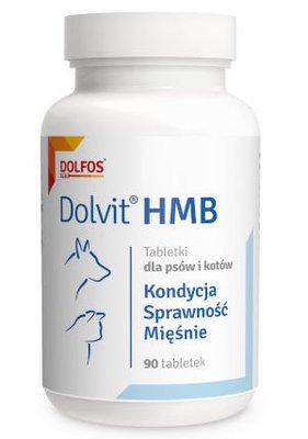 Долвіт ГМБ Dolvit НМВ Dolfos вітаміни для поліпшення регенерації м'язів у собак і кішок, 90 таблеток 618 фото