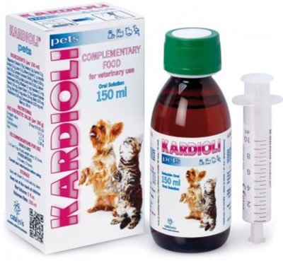 Кардиоли Catalysis Kardioli витамины для улучшения работы сердечно-сосудистой системы собак и кошек, 150 мл (2306202312) 6721 фото