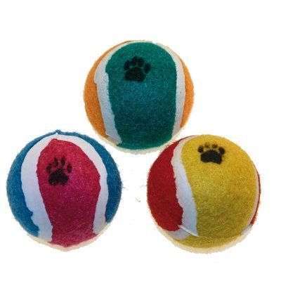 Игрушка для кошек CROCI CAN Теннисный мячик с кавычкой, 4,5 см C6098387 фото