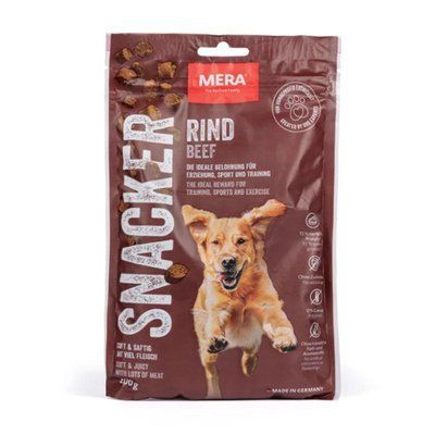 MERA snacker Rind м'які снеки для собак із яловичиною, 200 гр 046470 - 6403 фото