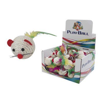 Игрушка для кошек CROCI Мышь RIO, 4,5 см C6098628 фото