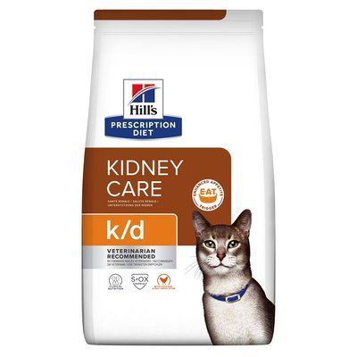 Хилс Hill's PD Feline K/D Kidney Care лечебный корм для кошек при заболеваниях почек и сердца, 300 гр 15553 фото