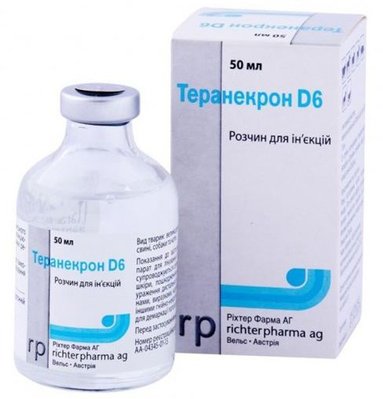 Теранекрон D6 для лікування гнійно-некротичних процесів, 50 мл 4417 фото
