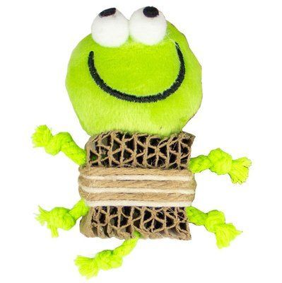 Игрушка для кошек CROCI в виде лягушки ,9 см (цена за 1шт) C6298745 фото
