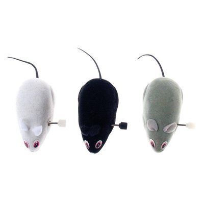 Іграшка для котів TETRAPET, миша механічна, 5 см 899,09 фото