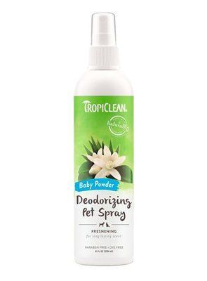 Спрей-дезодорант Детская Присыпка Tropiclean Baby Powder Deodorizing Pet Spray для щенков и котят, 236 мл (861329) 7362 фото
