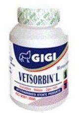 Ветсорбін Л Gigi Vetsorbin L для нормалізації роботи кишечника собак і кішок, 80 капсул 4915 фото