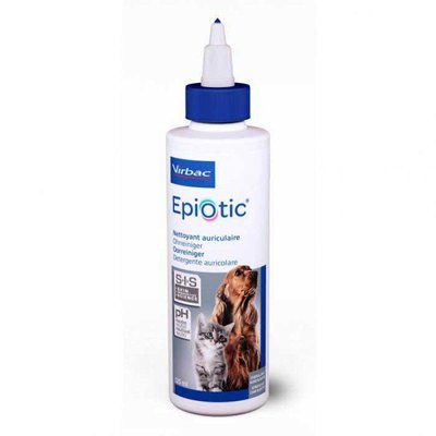 Епі-Отик Virbac Epi-Otic лосьйон для чищення вух у собак і кішок, 125 мл 4147 фото