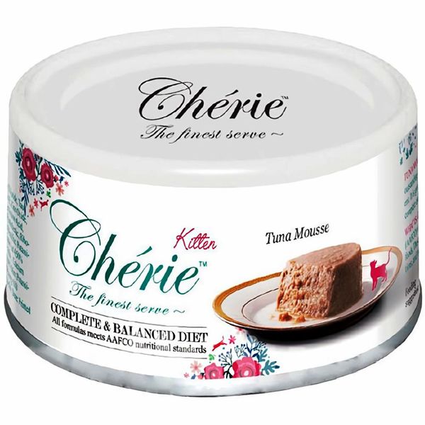 Cherie Complete & Balanced Tuna Mousse Kitten мус із тунцем для кошенят від 1,5 до 12 місяців, 80 гр (CHT17501) 7364 фото