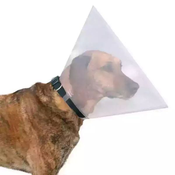Ветеринарный воротник Collar Dog Exterme пластиковый для собак и кошек, размер XS обхват шеи 22-25 см, высота 7 см (1559) 6214 фото