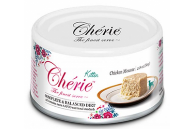 Cherie Complete & Balanced Chicken Mousse Kitten мус із куркою для кошенят від 1,5 до 12 місяців, 80 гр (CHT17502) 7365 фото