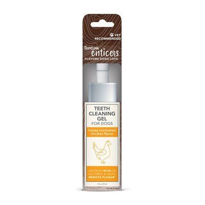Гель TropiClean Enticers Teeth Cleaning Gel No Brush Marinated Chicken с курицей для чистки зубов у собак, 59 мл (004351) 7201 фото
