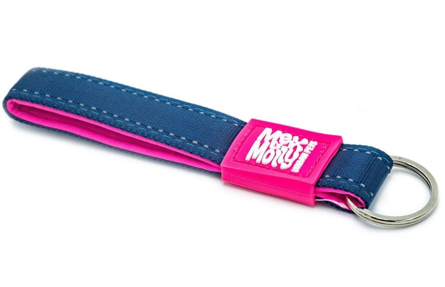 Брелок для ключей Розовый Матрикс Max & Molly Key Ring Matrix Pink/Tag под цвета амуниции для собак (212080) 5796 фото