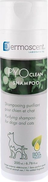 Шампунь Dermoscent PYOclean Shampoo очищувальний для контролю шкірних інфекцій у котів і собак, 200 мл 7128 фото