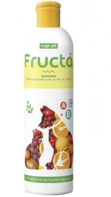 Magic Pet Fructa фруктовый микс - шампунь для длинношерстных котов и собак, 220 мл (9013) 6625 фото
